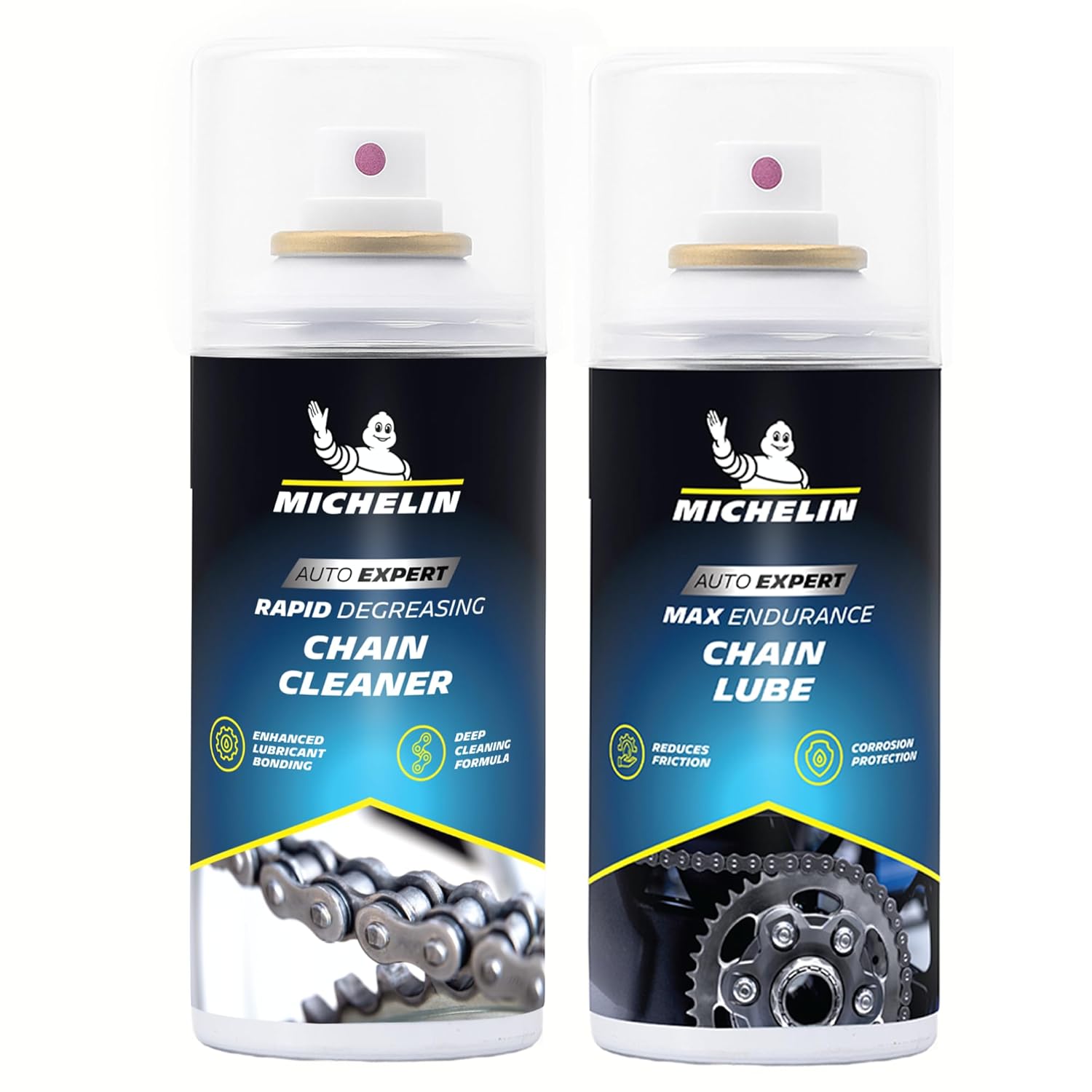 Chain Cleaner & Chain Lube 150 ml Combo