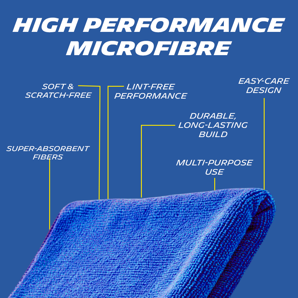 350 GSM 40 X 40 Cms 2pcs (2 Blue)